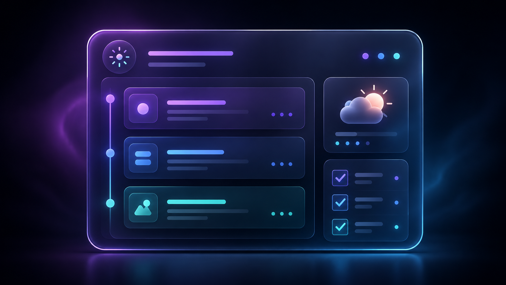 Calendar morning brief dashboard